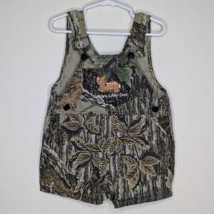 Jordan Lee Originals Daddy's Little Deer Overall Shortall 2T